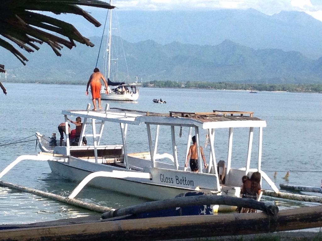 Balengku Homestay Gili Air Buitenkant foto